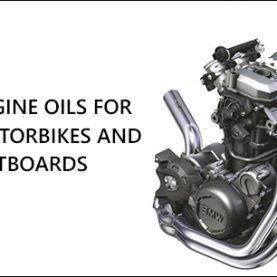 Engine oils for motorbikes and outboards